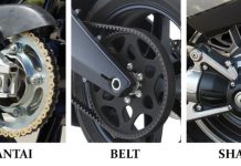 Mengenal Perbedaan Rantai, Belt dan Shaft pada Motor
