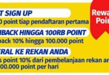 Bonus Cashback Poin Ganda di Astraotoshop, dengan Referensikan Teman Astraotoshop referral poin