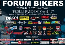 Forum Bikers Berbagi pada Akhir Ramadan Sekaligus Peduli Pandemi Covid-19 Forum Bikers Berbagi Ramadhan