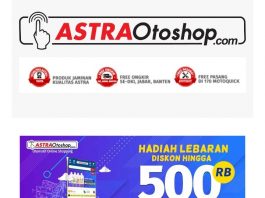 Promo Lebaran Astra Otoparts, Diskon Sampai Rp 500 Ribu Promo Lebaran Astraotopart