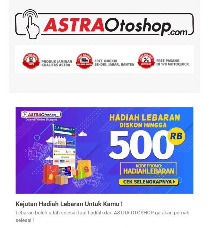 Promo Lebaran Astraotopart