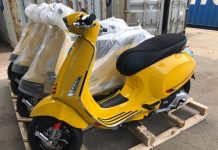 Meski Inden Lama, Ternyata Model dan Warna Vespa ini Idola vespa sprint kuning
