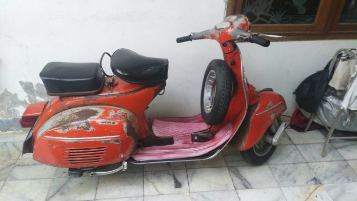 Meminimalisir Karat Body Vespa