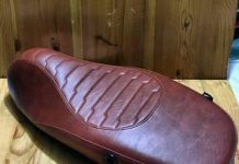 Jok Vespa Custom ini Disebut Fashionable dan Tahan Air Jok vespa custom