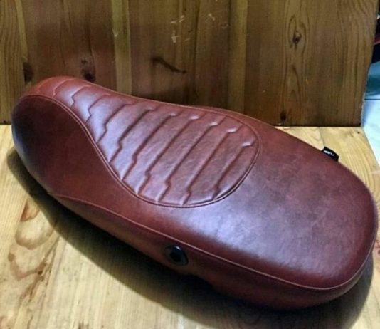 Jok Vespa Custom ini Disebut Fashionable dan Tahan Air Jok vespa custom