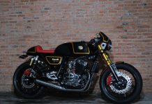 Benelli Patagonian Eagle Gaya Cafe Racer, Dark Elegan patagonian cafe racer