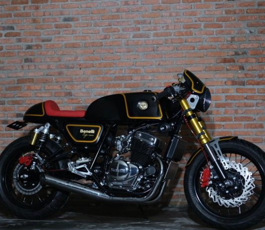 Benelli Patagonian Eagle Gaya Cafe Racer, Dark Elegan patagonian cafe racer