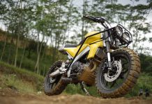 Begini Jadinya Yamaha XSR155 Bergaya Urban Tracker, Liar! Yamaha XSR155 Urban Tracker Garapan 32 Custom Djakarta