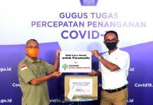 Yayasan AHM Donasikan APD dan Nasi Box untuk Tenaga Medis Yayasan AHM Donasikan APD