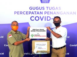 Yayasan AHM Donasikan APD dan Nasi Box untuk Tenaga Medis Yayasan AHM Donasikan APD