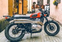 Royal Enfield Twin Scrambler, Custom dari Dealer di Latvia Royal Enfield Twin Scrambler dari Latvia