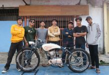 Keren! Inilah Motor Custom Board Tracker Karya SMK Mercusuar Cakung Custom Boardtracker SMK Mercusuar