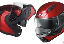 Helm Modular Ryuki dari Kabuto Bisa Full Face dan Open Face helm ryuki