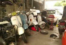 Restorasi Vespa, Pakai Part Ori Atau Lokalan? Eliazard Vespa