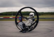 Konsep Monowheel EV360 Kreasi Universitas Duke, Mampu Melaju 112 Km/Jam Motor Listrik Monowheel