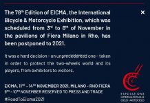 EICMA 2020 Batal