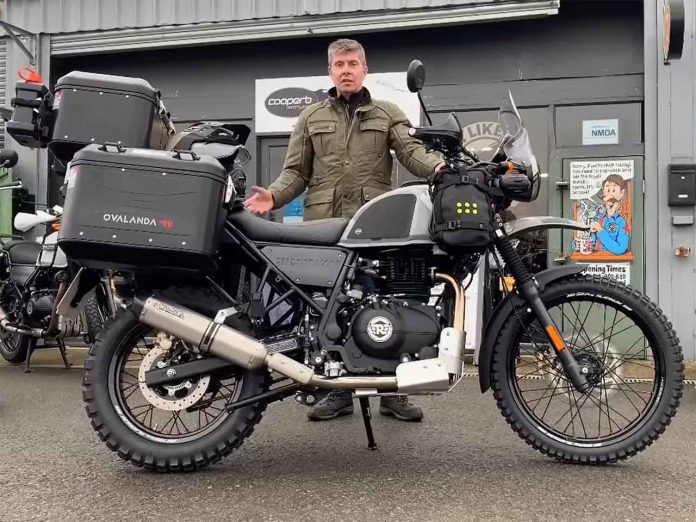 Royal Enfield Himalayan Ovalanda