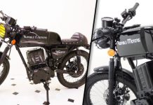 Cafe Racer Listrik ini Bisa Berubah Jadi Tracker dengan Mudah Rumble Scrambler