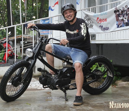 Pengerjaan “Juleha” Motor Custom Eza Yayang Ditangani 3 Bengkel Andalan Eza Yayang Juleha