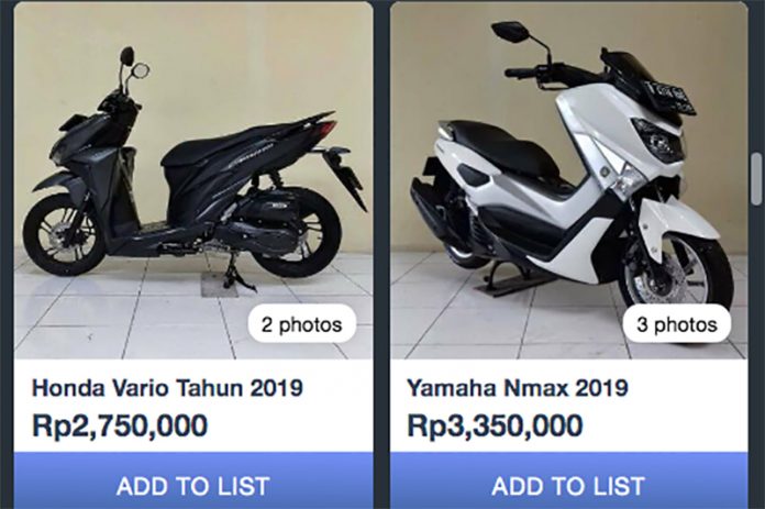 Penipuan Lelang Motor Online