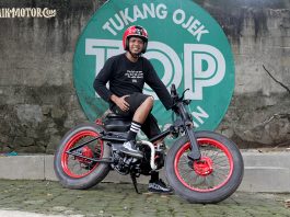 Motor Custom Sandi Tile, Aktor T.O.P Berkonsep Brutal Tapi Taqwa Sandi Tile