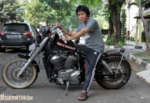 Motor Gaya Chopper, Impian Adian Napitupulu Sejak SMP Honda Shadow