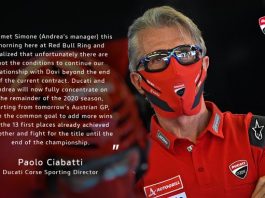 Dovizioso Tidak Berlanjut di Ducati, Tetapi Belum Ada Rencana ke Mana dovizioso ducati
