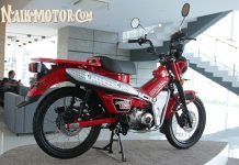 Foto Detail Honda CT125, Bebek Trekking yang Dibanderol Rp 75 Juta Foto Detail Honda CT125