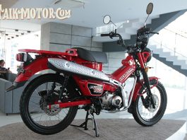 Foto Detail Honda CT125, Bebek Trekking yang Dibanderol Rp 75 Juta Foto Detail Honda CT125