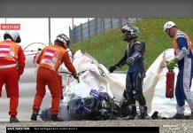 Masalah Sama dengan Quartararo, Vinales Lompat dalam Kecepatan 200 km/jam Rem M1 Tak Berfungsi