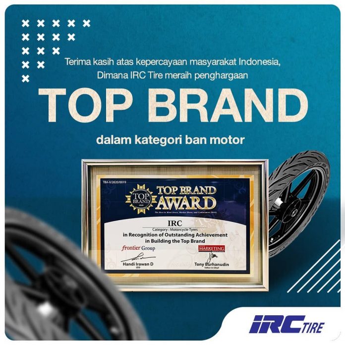 IRC Top Brand Award