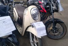 Meski Bekas, di Pelelangan Sepeda Motor Honda Masih Jadi Buruan Konsumen Membeli Motor Bekas
