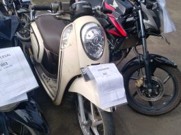 Meski Bekas, di Pelelangan Sepeda Motor Honda Masih Jadi Buruan Konsumen Membeli Motor Bekas
