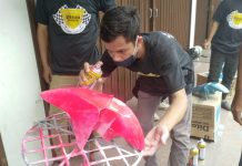 Gali Potensi Siswa SMK, Diton Premium Gelar Belajar Daring Cara Mengecat Kendaraan