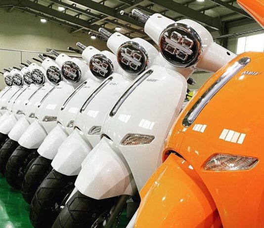 Garda Jajaki Kerjasama Dengan Produsen Sepeda Motor Listrik Asal Korsel garda jajaki motor listrik