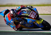 Angin Kencang di FP Moto2 2020 Katalunya Bikin Pembalap Terganjal FP Moto2 2020 Katalunya