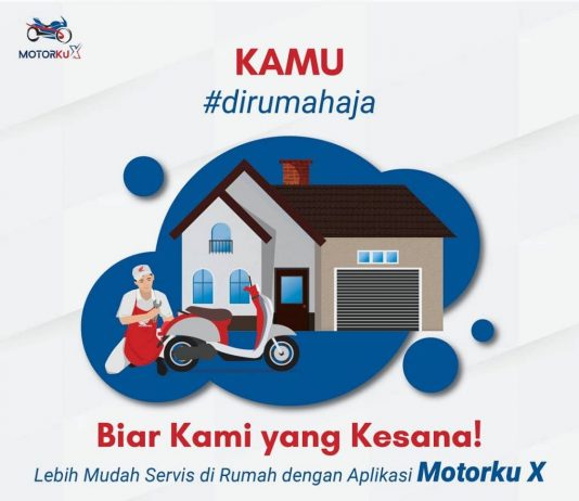 Servis Motor Honda #DiRumahAja, Tinggal Booking Layanan dari Motorku X Aplikasi Motorku X