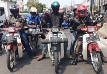 Meski Terbilang Lawas, Gerombolan Bebek Tua APIC Lahap 600 KM APIC