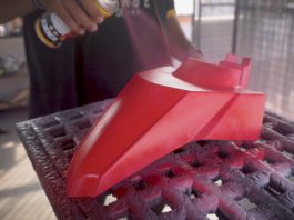 Begini Cara Mengecat Semprot Warna Chilli Red Diton Premium Diton Premium Chilli Red