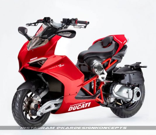 Kardesign Ciptakan Skuter Ducati Panigale V4, Hybrid dengan Italjet Dragster Kardesign ItaljetxPanigale