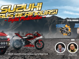 Suzuki Gelar Kontes Modifikasi Digital, Berhadiah Motor dan Uang Tunai Jutaan Rupiah! Kontes Modifikasi Digital Suzuki