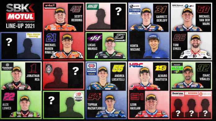 Line Up Pembalap WorldSBK 2021