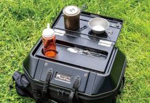 Multifungsi, Tas Touring Tanax Bisa Dijadikan Meja atau Kursi Saat Traveling Tanax Camping Table Seat Bag