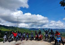 Jalin Silaturahim, Team Belajar Helm Touring ke Citorek
