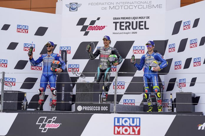 suzuki double podium