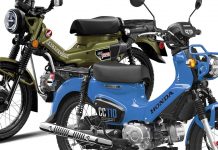 Gemes! Ini Warna Baru Honda CT125 Hunter Cub dan Cross Cub 110 Warna Baru CT125 Cross