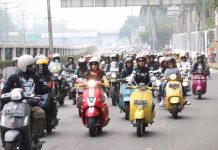 Intip Keseruan Sunmori dari 69 Female Bikers “Road To Vescooter” 69 Female Bikers