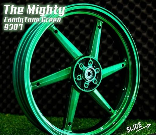 Bikin Velg Makin Kece dengan Warna Candy Tone Green dari Diton Premium Diton Premium Candy Tone