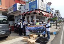 HUT Ke-3 ROC Bagikan 1.000 Masker Gratis