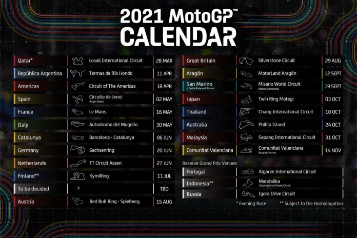 Kalender MotoGP